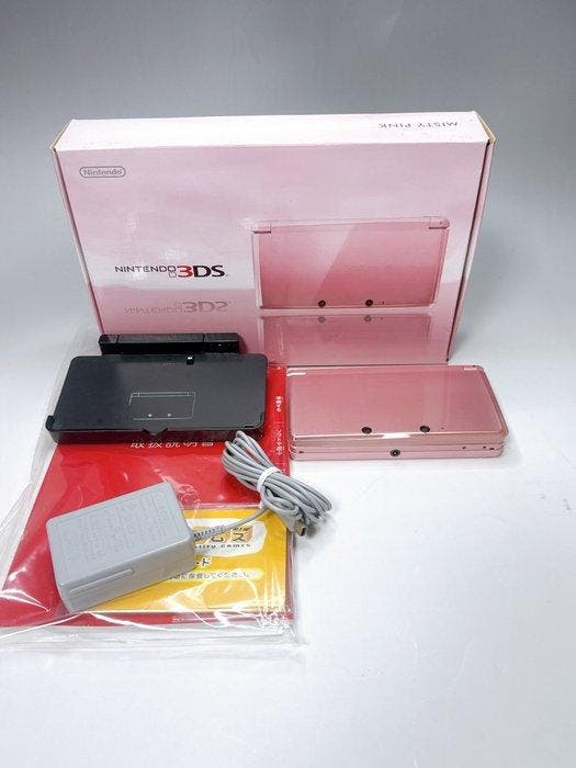 Nintendo - 3DS - Nintendo 3DS CTR-001 Misty Pink Console, Spelcomputers en Games, Spelcomputers | Overige Accessoires