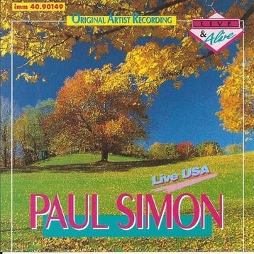 cd - Paul Simon - Live USA, Verzenden, Zo goed als nieuw