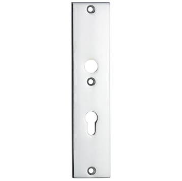 SKG3 rechthoekig schild PC92 binnen glans nikkel, Verzenden, Nieuw