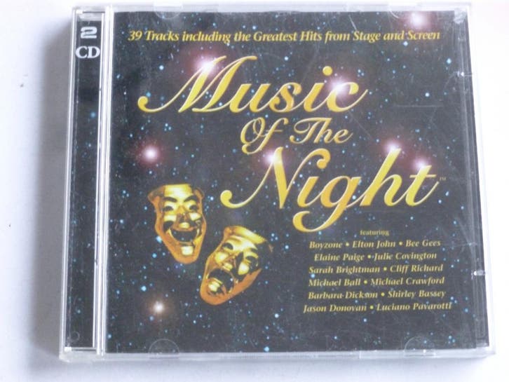 Music of the Night - The greatest hits from Stage and Screen, Cd's en Dvd's, Cd's | Filmmuziek en Soundtracks, Zo goed als nieuw