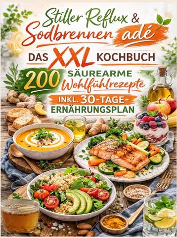 Stiller Reflux & Sodbrennen Adé: Das Xxl Kochbuch – 200 Säur, Ophalen of Verzenden, Nieuw, Clara Feldhaus