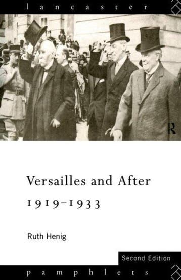 Versailles And After, 1919-33, Ophalen of Verzenden, Nieuw