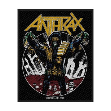 Anthrax Judge Death patch officiële merchandise, Ophalen of Verzenden, Nieuw, Kleding