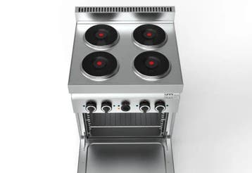 Unni-Cooking Fornuis + Heteluchtoven | Elektrisch/Gas | 4 Ko, Ophalen of Verzenden, Nieuw in verpakking