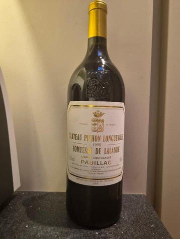 1998 Chateau Pichon Longueville Comtesse de Lalande -, Nieuw