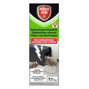 Elektrische rattenval | Protect Home (Batterij), Verzenden, Nieuw
