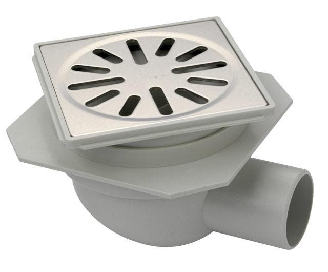Aquaberg vloerput 100x100 mm 4211, Doe-het-zelf en Verbouw, Sanitair, Ophalen of Verzenden
