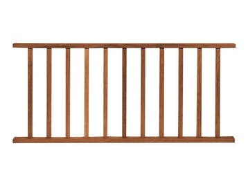 CarpGarant | Bangkirai spijlen hek | 80 x 180 cm, Tuin en Terras, Ophalen of Verzenden, Nieuw