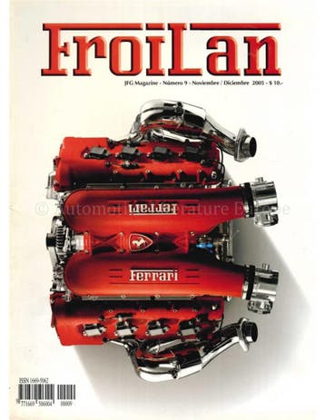 2005 FERRARI FROILAN MAGAZINE ARGENTINIE 09, Boeken, Auto's | Folders en Tijdschriften, Nieuw, Ferrari, Author