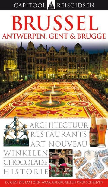 Brussel, Antwerpen, Gent en Brugge / Capitool reisgidsen, Verzenden, Zo goed als nieuw, Zoë Hewetson