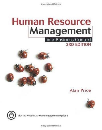 Human Resource Management in a Business Context - Alan Price, Verzenden, Gelezen, Alan Price