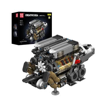 Mould King 10131 Supercar V16 Engine (Voertuigen), Verzenden, Nieuw