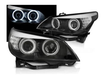 Xenon koplampen CCFL Angel Eyes geschikt voor BMW E60/E61, Verzenden, Nieuw, BMW