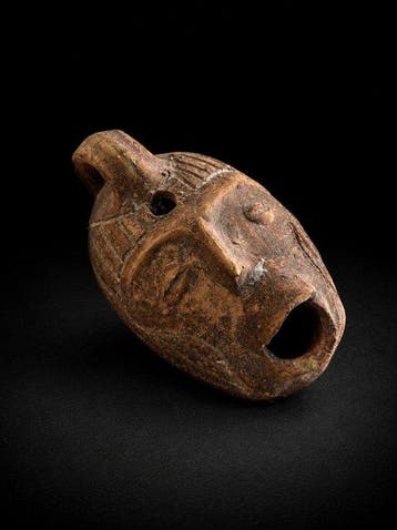 Nariño/Cupulí 6e tot 9e eeuw na Chr. Terracotta Lamp - 10 cm, Antiek en Kunst