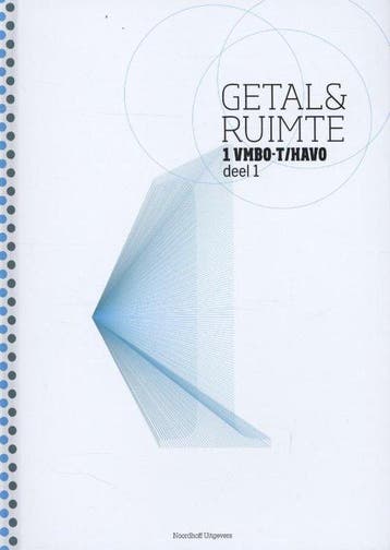 9789011111646 Getal en ruimte 1 vmbo-T/havo deel 1 Leerboek, Boeken, Verzenden, Zo goed als nieuw, L.A. Reichard