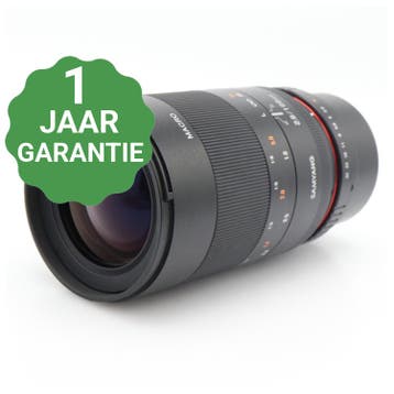 Samyang 100mm f/2.8 ED UMC Macro Fuji X, Verzenden, Gebruikt