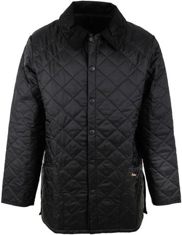 Barbour Liddesdale Quilt Zwart maat L Heren, Maat 52/54 (L), Barbour, Verzenden, Zwart