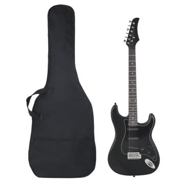 vidaXL Gitaar voor beginners elektrisch met tas 4/4 39, Verzenden, Nieuw