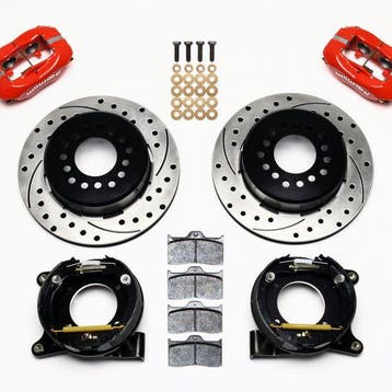Wilwood Forged Dynalite P/S Park Brake Kit Drilled Red Chevy, Ophalen of Verzenden, Nieuw