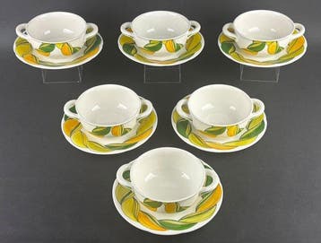 Villeroy & Boch - Set soepkommen (12) - Sweet June -