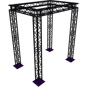 Altura FA34-CAR-3.5x2.5x4-BK carré vierkant-truss 3.5 x 2.5, Verzenden, Nieuw