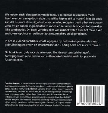 500 sushi 9789048306947 Caroline Bennett, Boeken, Verzenden, Gelezen, Caroline Bennett