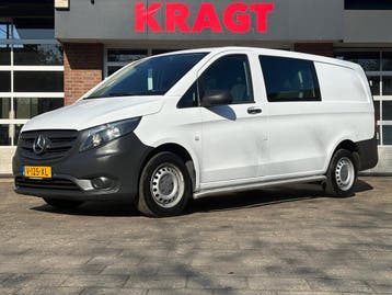 Mercedes-Benz Vito L2H1 | Financial Lease voor 275 p/mnd, Stof, Gebruikt, Overige carrosserieën, Wit