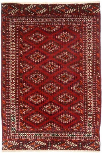Torkaman - Semiantik - Kleinformat - Vloerkleed - 162 cm -, Nieuw