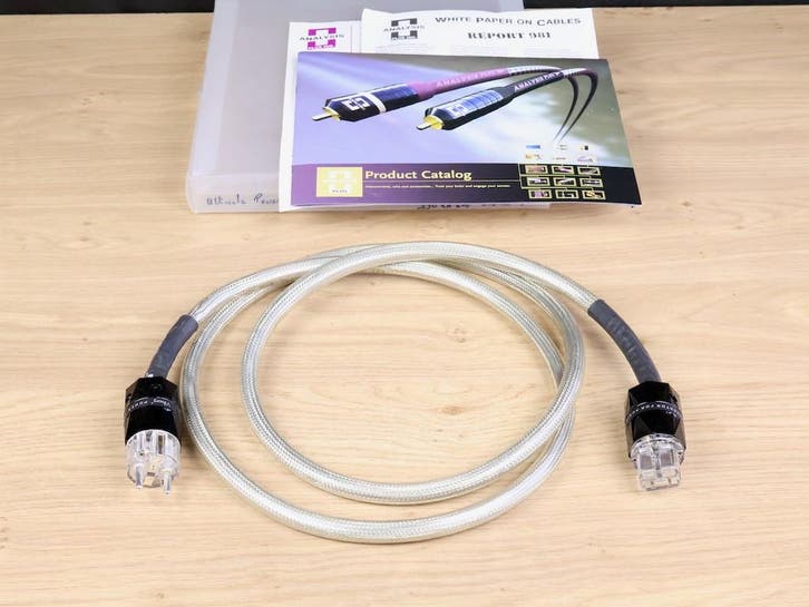 Analysis Plus Ultimate Power Oval highend audio power cable, Audio, Tv en Foto, Audiokabels en Televisiekabels, Overige kabels
