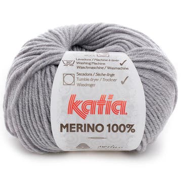 Katia Concept Merino 100% - 505 lichtgrijs - Wol Garen, Ophalen of Verzenden, Nieuw
