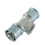 press messing T-st  32x1/2x32 pers x binnendraad, Ophalen of Verzenden, Nieuw