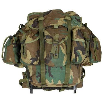 Turkse landmacht Alice Pack veldrugzak met metalen draags..., Ophalen of Verzenden, Zo goed als nieuw, Rugzak