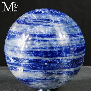 Blauwe Planeet sodalietbol uit Brazilië – decoratief