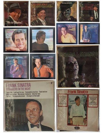 Frank Sinatra, Andy Williams - 13 LPs of two most famous, Nieuw in verpakking