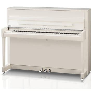Kawai K-200 ATX3 WH/P chroom silent piano, Nieuw, Wit, Piano