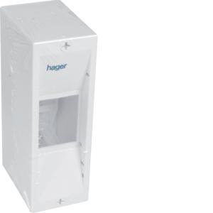 Hager miniverdeler - 2 modulen - 160x55x82mm - GD102E, Ophalen of Verzenden, Nieuw, Groepenkast