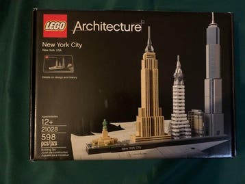 Lego Set - 21028 - Architecture - New York City, Nieuw