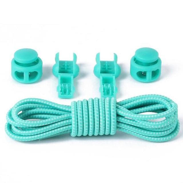 Turquoise Elastische Snelsluiting Veters, Verzamelen, Overige Verzamelen, Verzenden