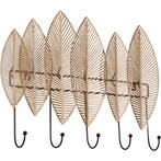 Kapstok - Trion Blada - Hangkapstok met Haken - Home - Goud, Ophalen of Verzenden, Nieuw, Metaal