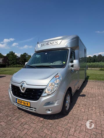 Prachtige Reneault paardenwagen uit 2017!, Ophalen, Zo goed als nieuw, 2-paards trailer