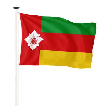 Vlag Tynaarlo 100x150cm (voor gevelstok), Nieuw