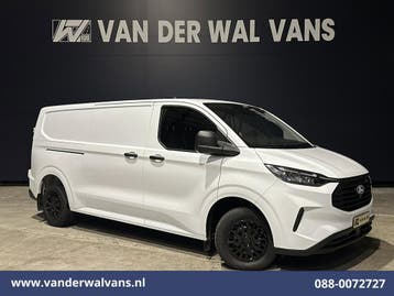Ford Transit Custom | 2.0 TDCI 136pk L2H1 Euro6 Airco |, Auto's, Gebruikt, Euro 6, Wit, Dealer onderhouden