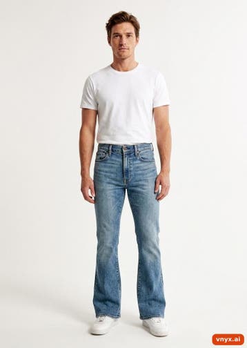 Vintage Jeans Heren maat WW29 / L31 Lichtblauw Vintage, Ophalen of Verzenden, Nieuw