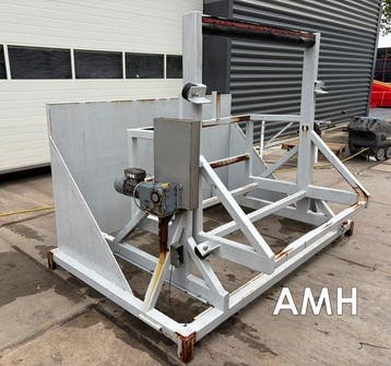 Bunker met uitvoerband+kantelaar,
Feed hopper..., Ophalen of Verzenden