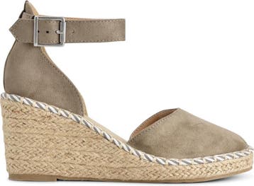 PS Poelman - maat 38- Espadrilles met Sleehak - Enid - Khaki, Verzenden, Nieuw