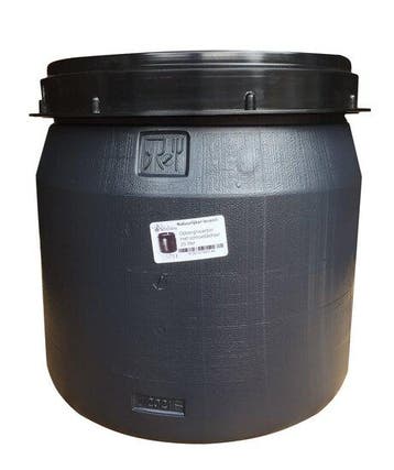 Opberg/voerton met schroefdeksel 25 liter, Verzenden, Nieuw