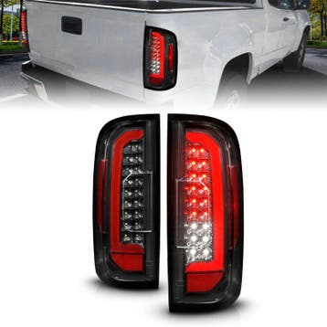 ANZO 15-21 GMC Canyon Full LED Taillights w/ Red Lightbar, Ophalen of Verzenden, Nieuw