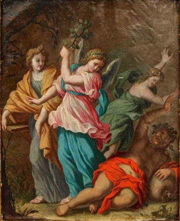 Scuola veneta (XVIII) - Trionfo della Virtù