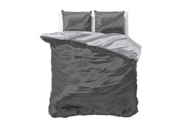 Sleeptime Beauty Double Face Dekbedovertrek Grey/Anthracite, Nieuw