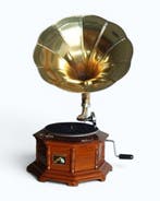 His Masters Voice - zijn meesterstem Reproductie Grammofoon